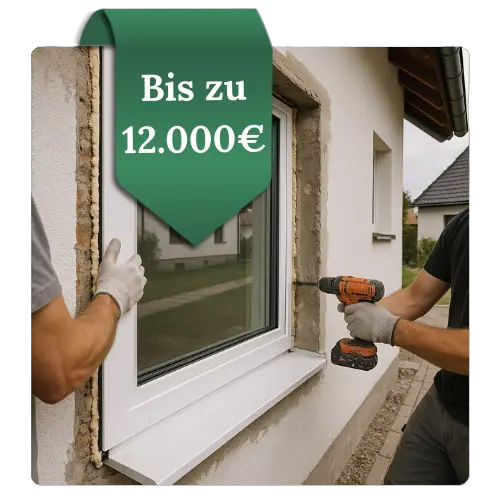 Fenstertausch mit staatlicher Förderung bis zu 20 Prozent